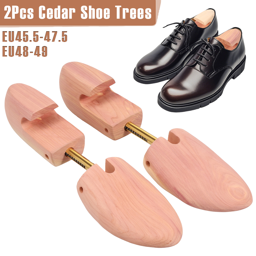 Shoe Tree Cedar - 2Pcs Cedar Shoe Trees Wood Adjustable