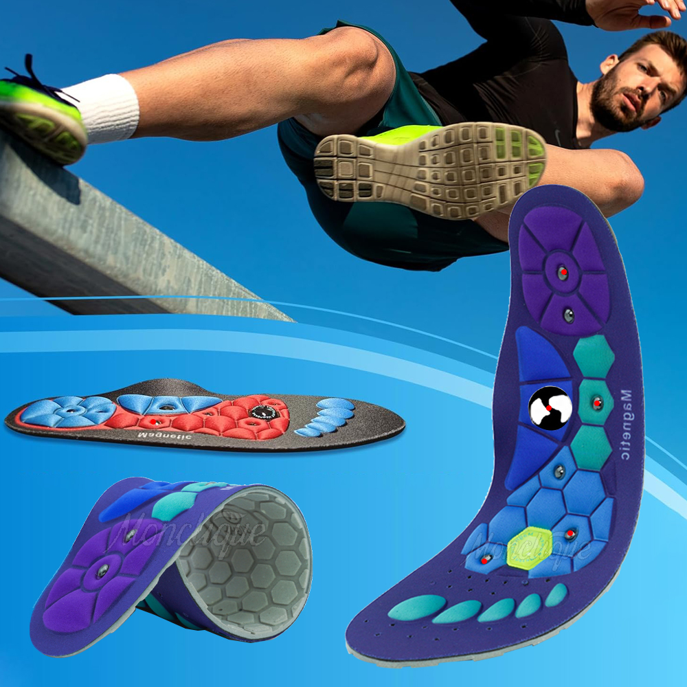 Sneakers Care - Medical Magnetic Therapy Sports Insoles Massage