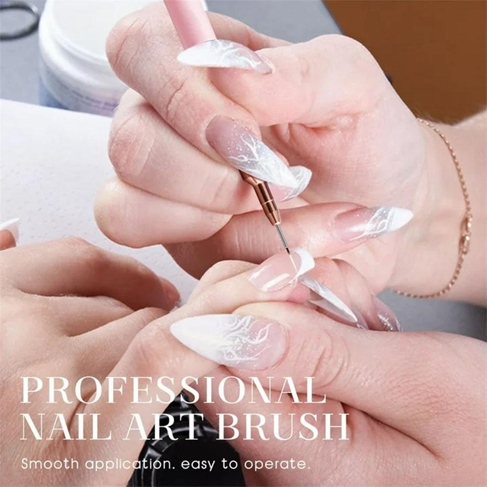 5PCS Nail Art Liner Brush Set  – Brush Bristle Set Bewertung und Preis