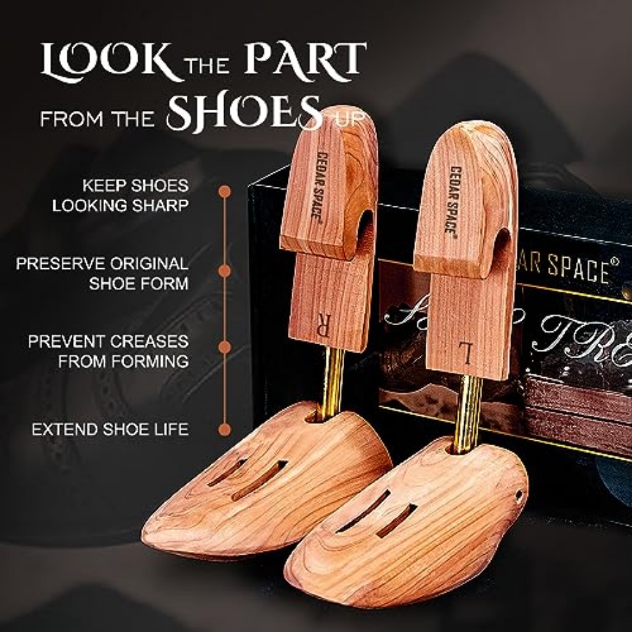Cedar Space Wooden Shoe Stretc – Shoe Tree Cedar Bewertung und Preis