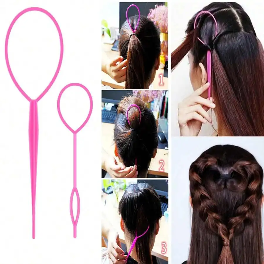 8Pcs Pink Hair Styling Set Wit – Brush Bristle Set Bewertung und Preis