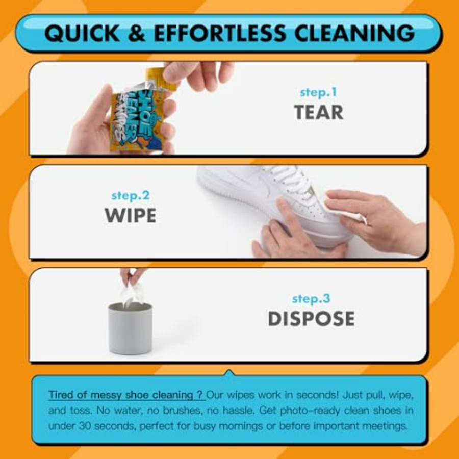 Shoe Cleaner Wipes, Shoe Clean – Sneakers Care Bewertung und Preis