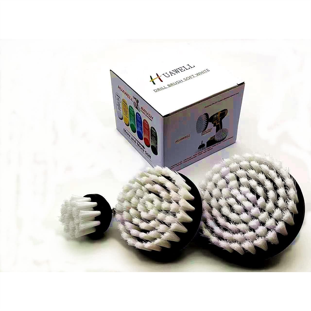 Drill Brush Set 3 Pack Soft Wh – Brush Bristle Set Bewertung und Preis