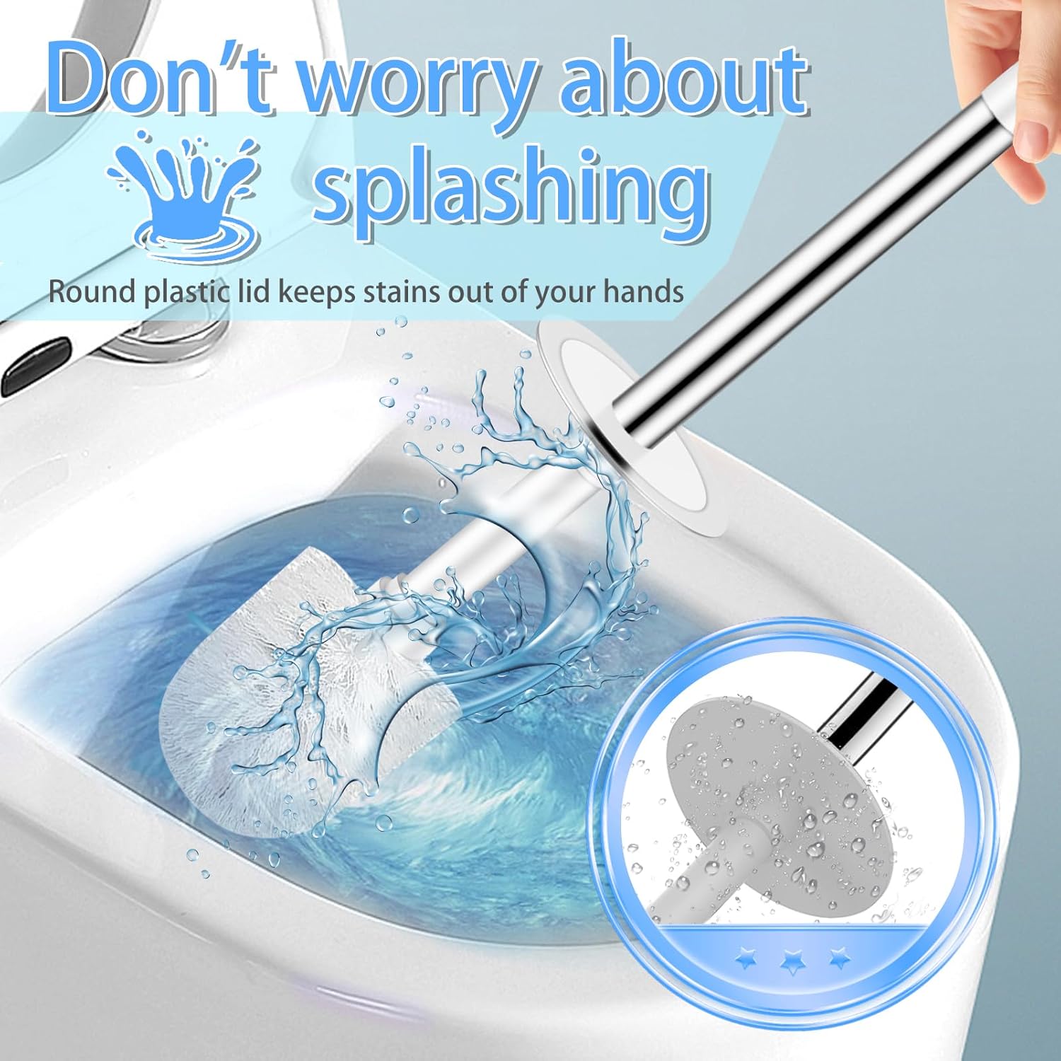 Compact Toilet Brush & Holder  – Brush Bristle Set Bewertung und Preis
