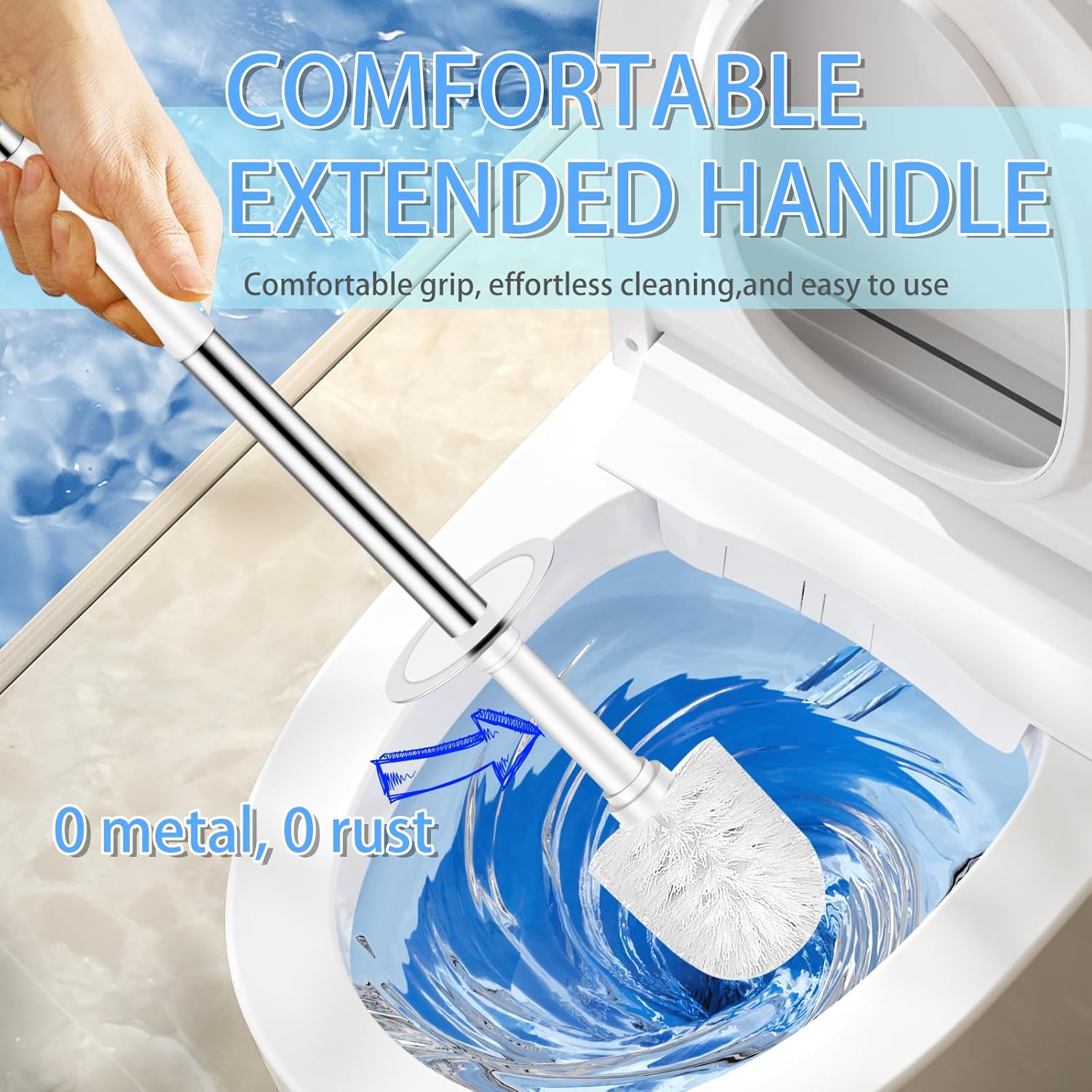 Compact Toilet Brush & Holder  – Brush Bristle Set Bewertung und Preis