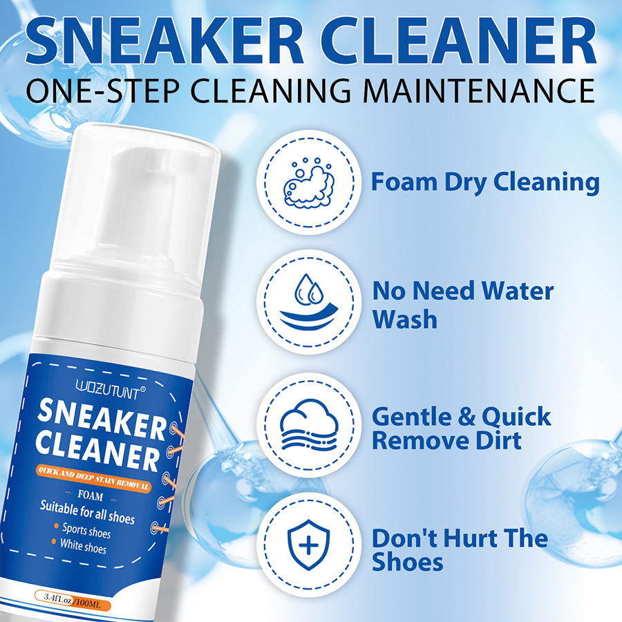 100ml White Shoe Cleaner No-wa – Sneaker Care Foam Bewertung und Preis