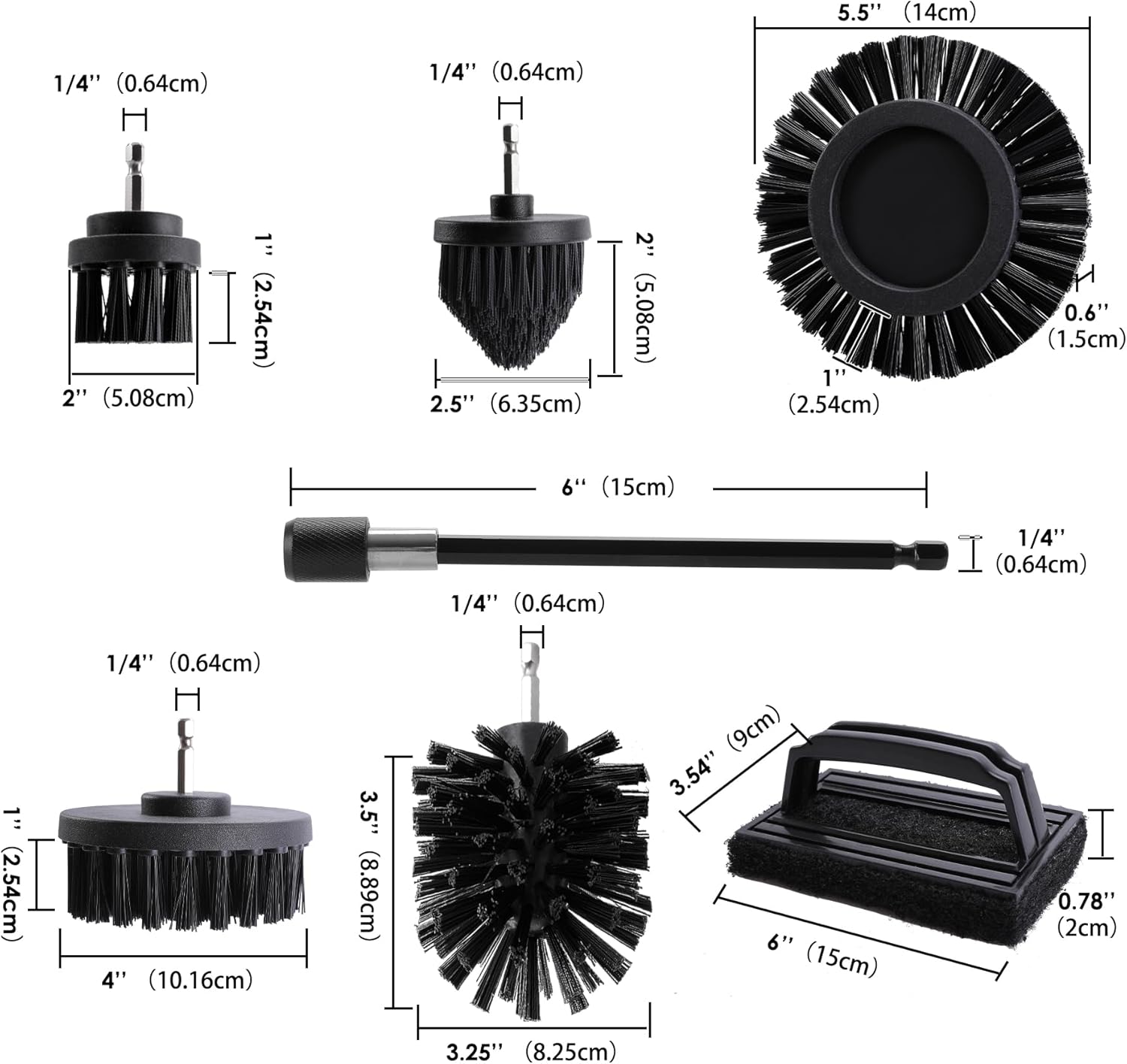 Drill Powered BBQ Grill Cleani – Brush Bristle Set Bewertung und Preis