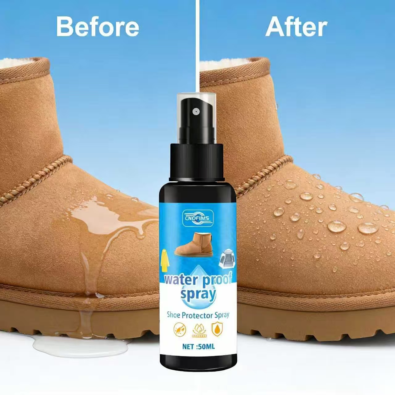 50ML Waterproof Shoe Protector – Waterproof Spray Shoe Bewertung und Preis