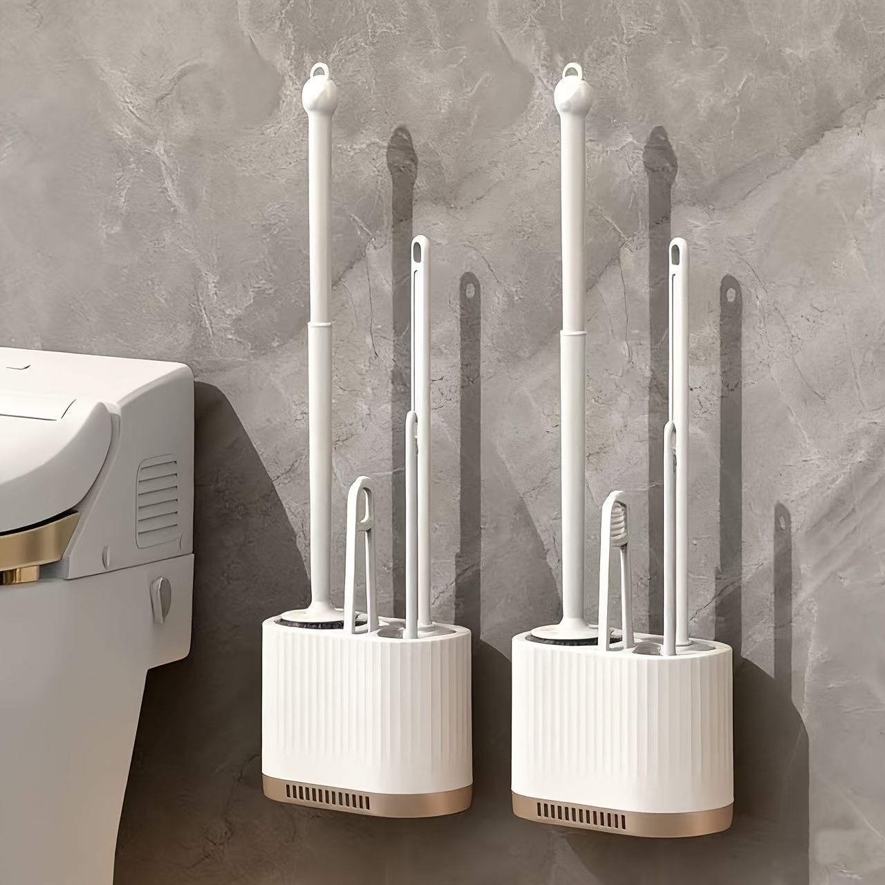 Set of 2 Toilet Brushes with H – Brush Bristle Set Bewertung und Preis