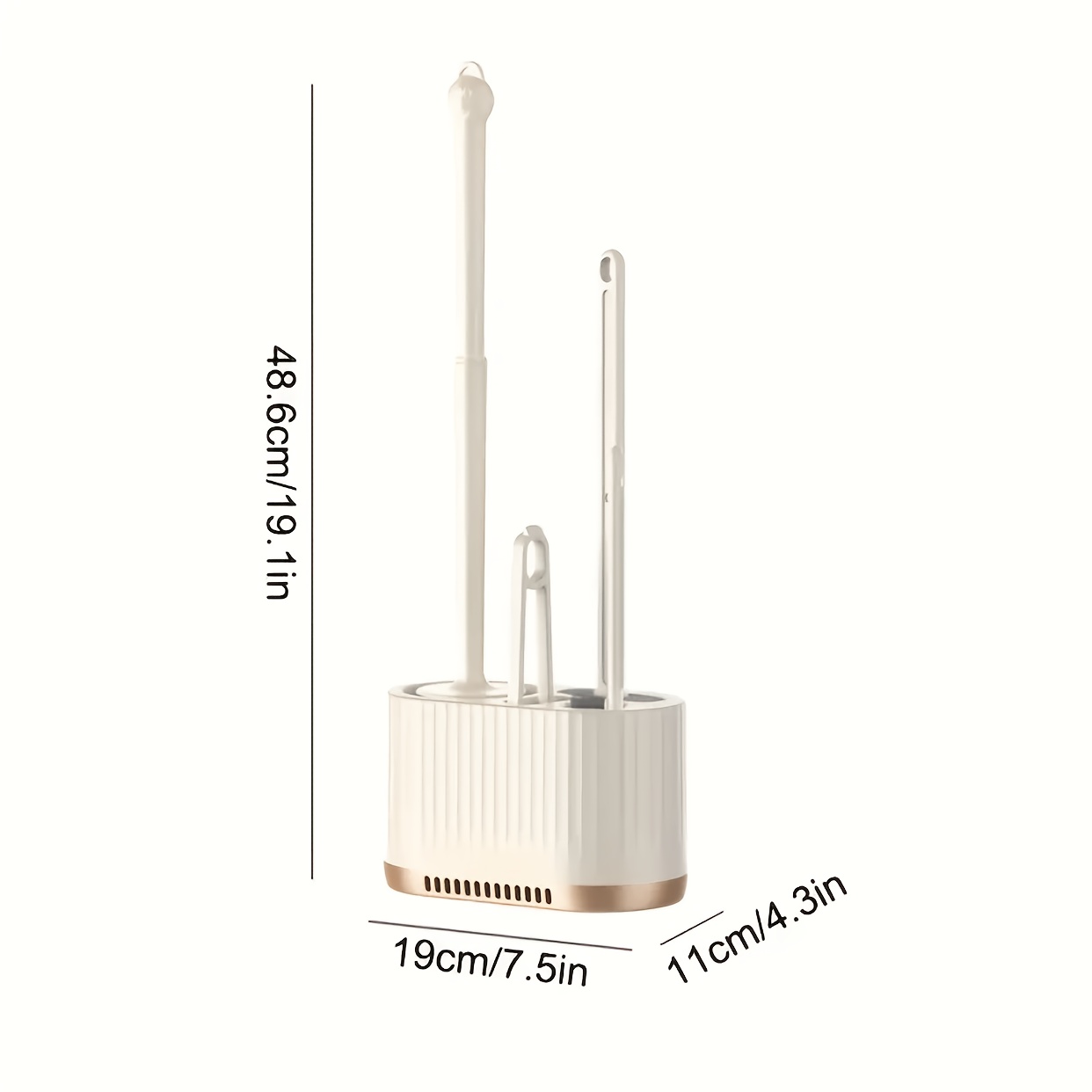 Set of 2 Toilet Brushes with H – Brush Bristle Set Bewertung und Preis
