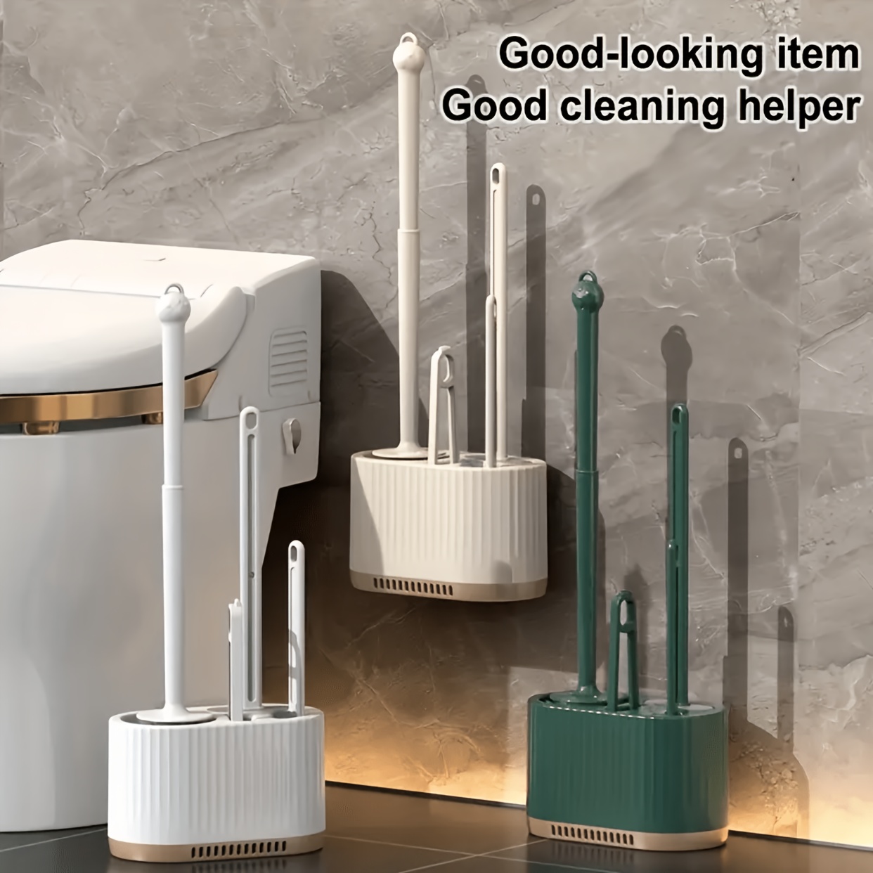 Set of 2 Toilet Brushes with H – Brush Bristle Set Bewertung und Preis