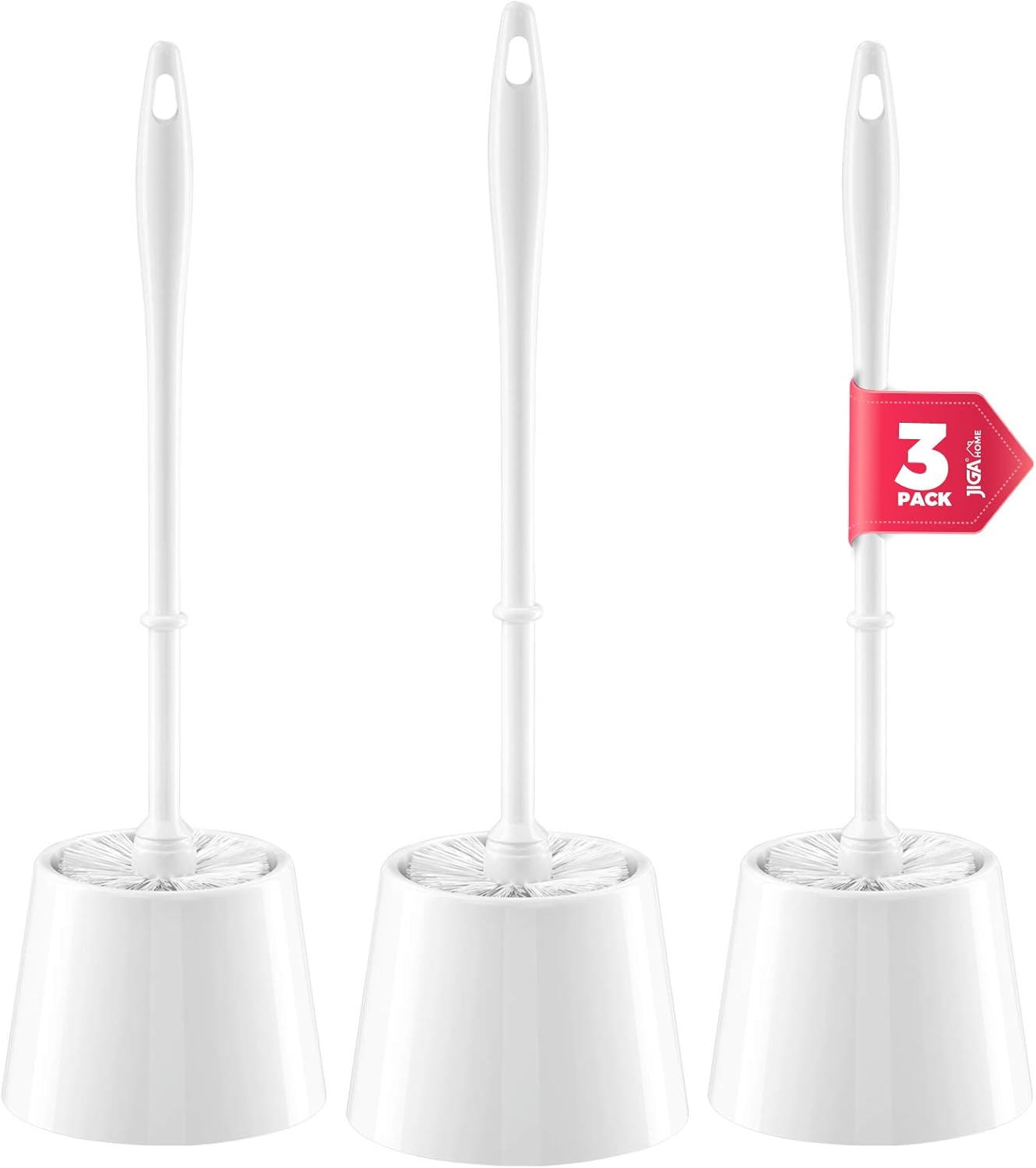 3-Pack Toilet Brush and Holder – Brush Bristle Set Bewertung und Preis