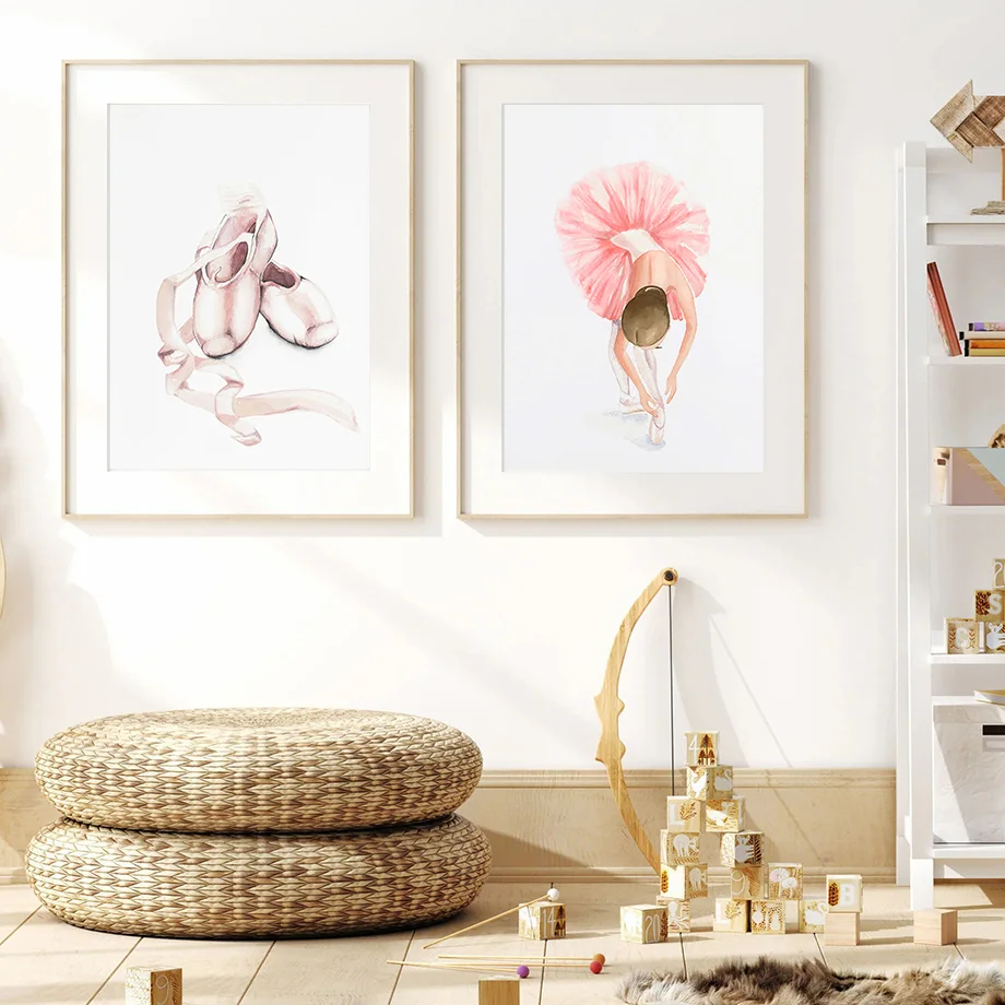 Watercolor Ballet Girls Shoes  – Waterproof Spray Shoe Bewertung und Preis