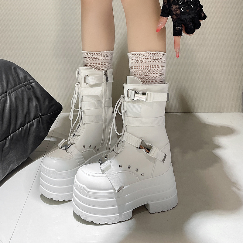 13.5CM,17CM Women Punk Boots A – Sneaker Zone Bewertung und Preis