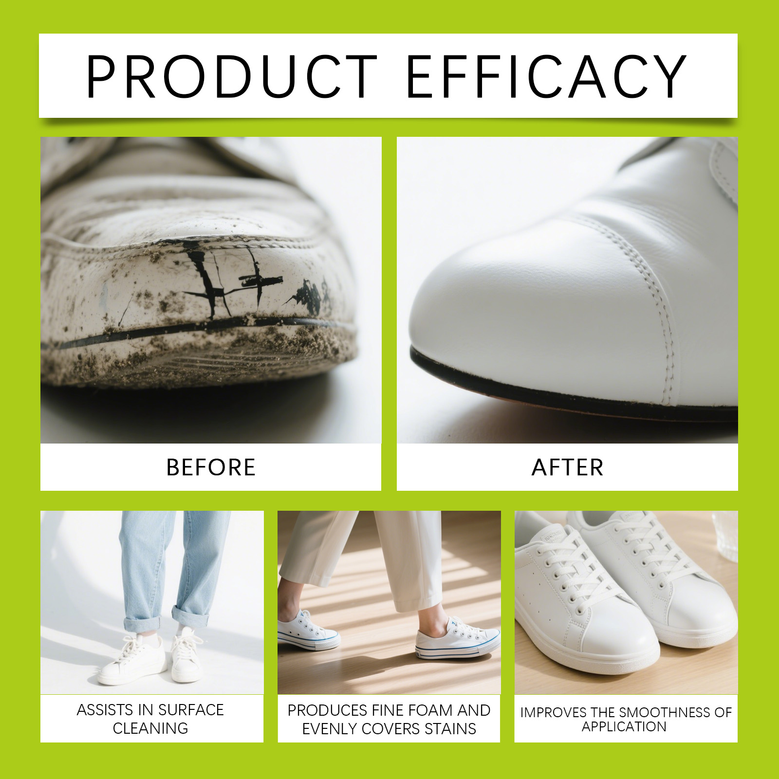 White Shoe Cleaner Sneaker Cle – Sneaker Care Foam Bewertung und Preis