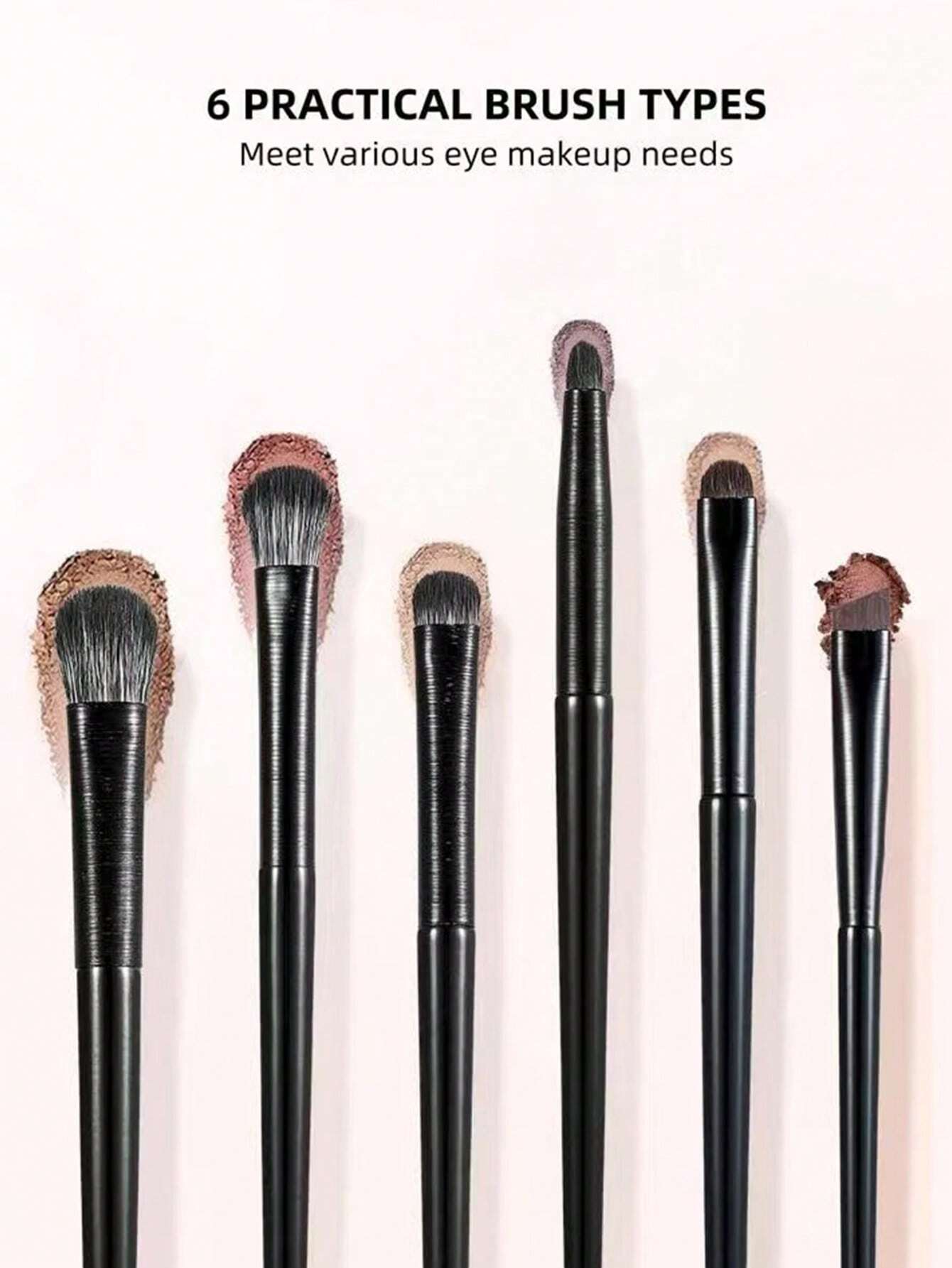 8pcs Champagne Gold Eyeshadow  – Brush Bristle Set Bewertung und Preis