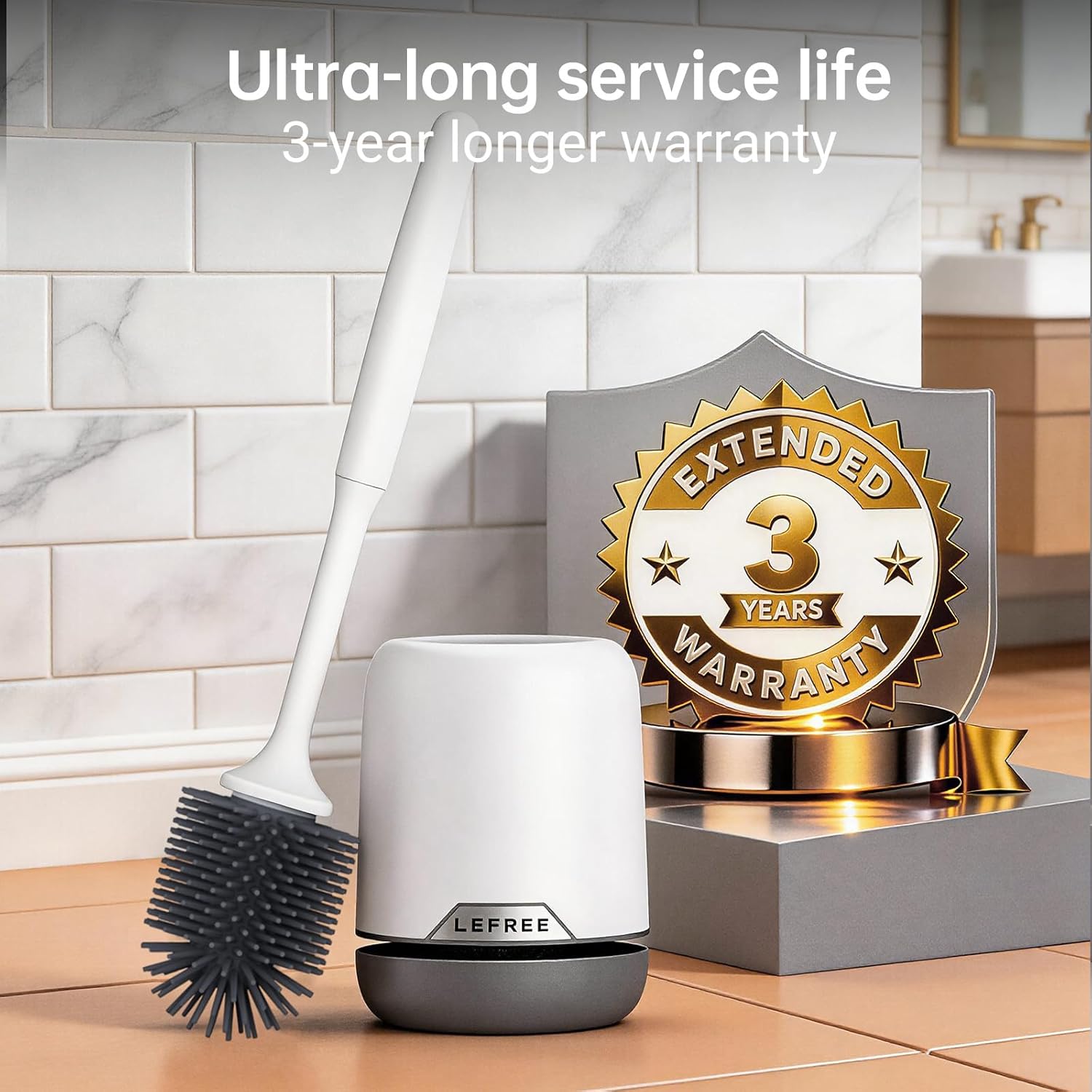 Silicone Toilet Brush & Holder – Brush Bristle Set Bewertung und Preis