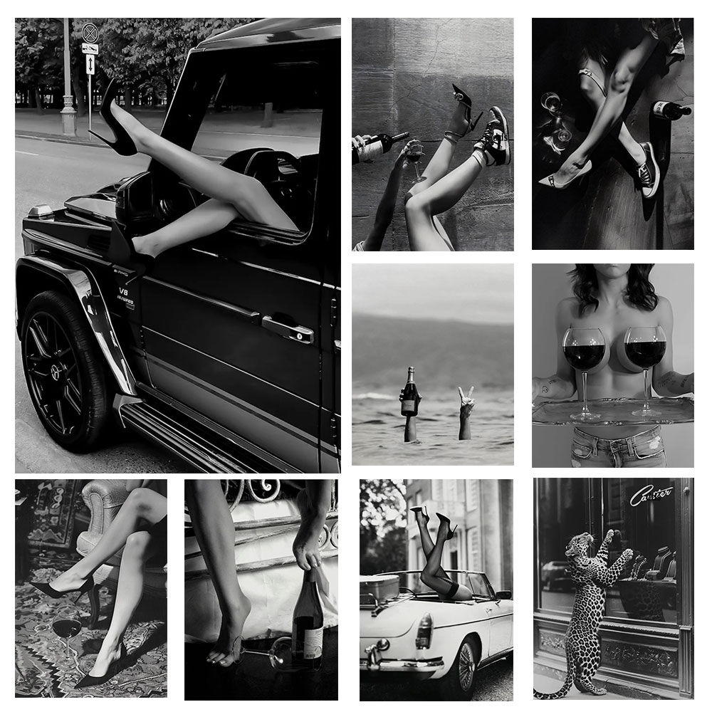 Black and White Luxury Cars, S – Waterproof Spray Shoe Bewertung und Preis